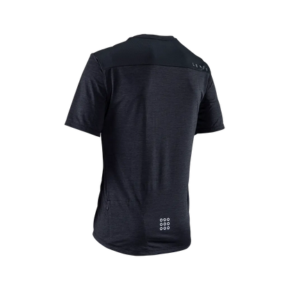 Leatt Trail 1.0 Short Sleeve MTB Jersey - Black - 2024