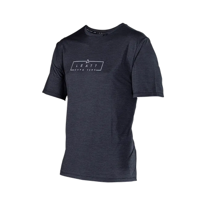 Leatt Trail 1.0 Short Sleeve MTB Jersey - Black - 2024