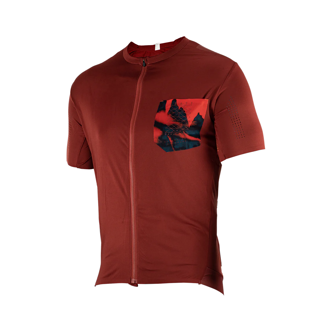 Leatt Trail 3.0 Short Sleeve MTB Jersey - Lava - Prior Season