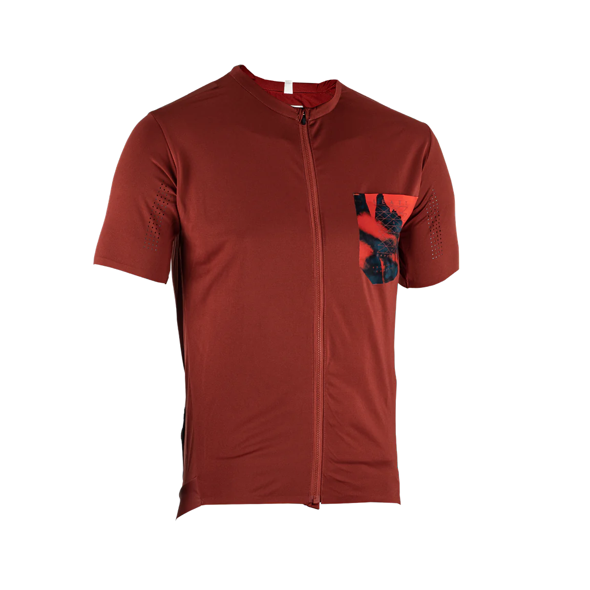 Leatt Trail 3.0 Short Sleeve MTB Jersey - Lava - Prior Season