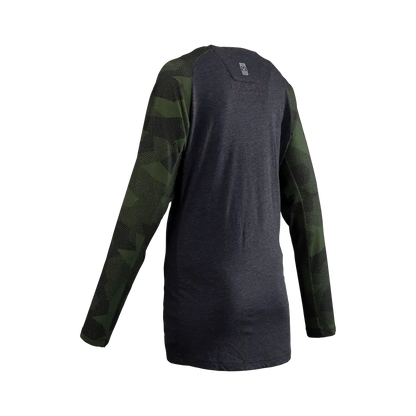 Leatt AllMtn 3.0 Long Sleeve MTB Jersey - Womens - Spinach - 2024