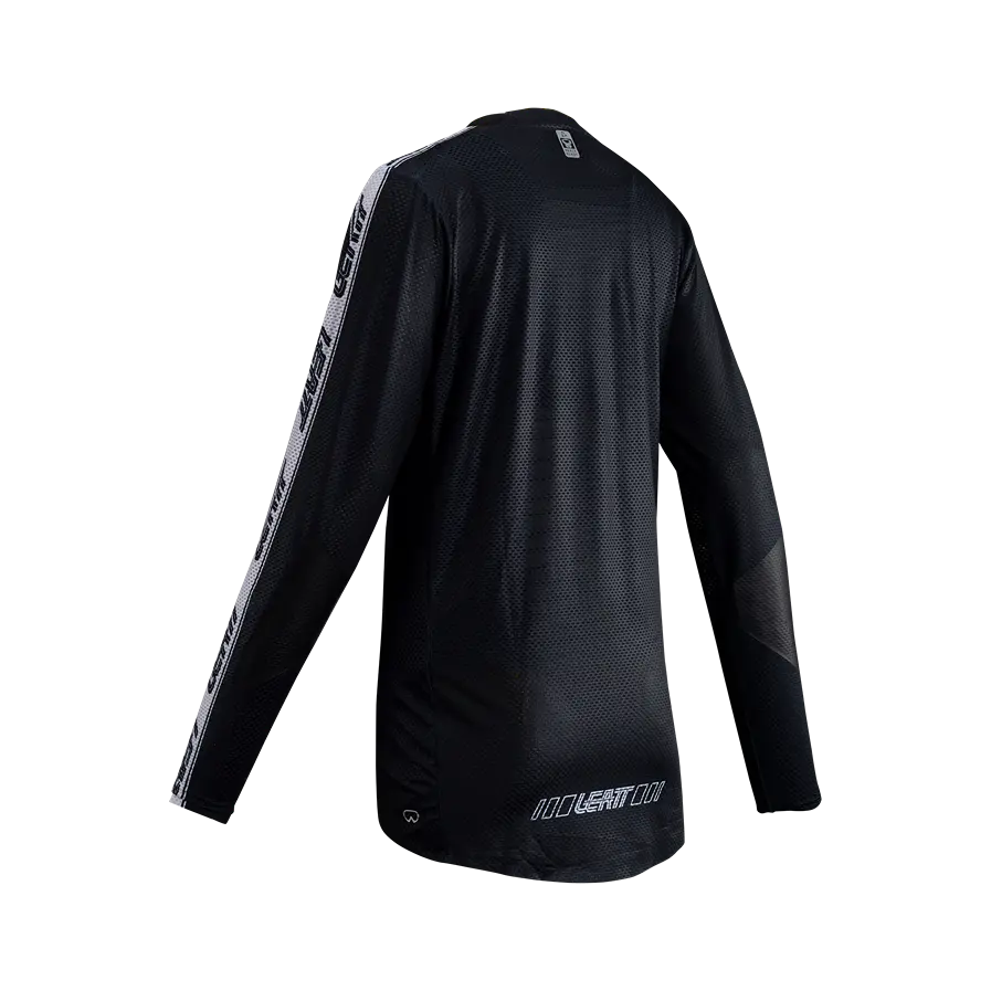 Leatt Gravity 4.0 Long Sleeve MTB Jersey - Womens - Black - 2024
