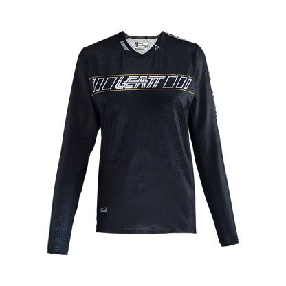 Leatt Gravity 4.0 Long Sleeve MTB Jersey - Womens - Black - 2024