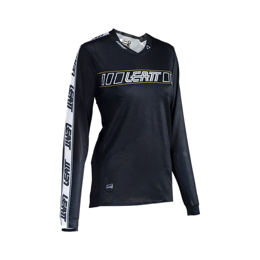 Leatt Gravity 4.0 Long Sleeve MTB Jersey - Womens - Black - 2024