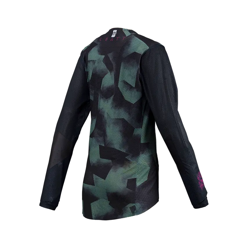 Leatt Gravity 4.0 Long Sleeve MTB Jersey - Womens - Spinach - 2024