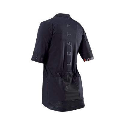 Leatt Endurance 5.0 Short Sleeve MTB Jersey - Womens - Black - 2024