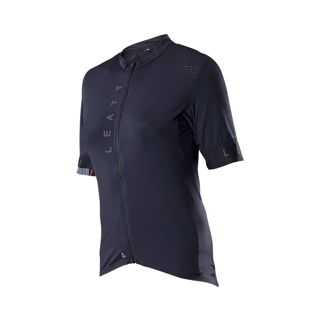 Leatt Endurance 5.0 Short Sleeve MTB Jersey - Womens - Black - 2024
