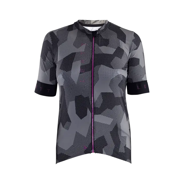Leatt Endurance 5.0 Short Sleeve MTB Jersey - Womens - Granite - 2024