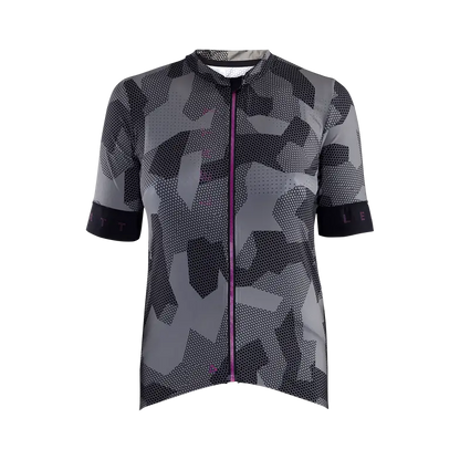 Leatt Endurance 5.0 Short Sleeve MTB Jersey - Womens - Granite - 2024