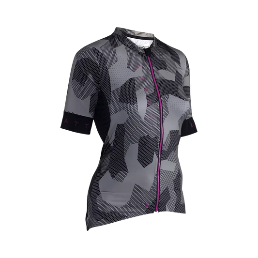 Leatt Endurance 5.0 Short Sleeve MTB Jersey - Womens - Granite - 2024
