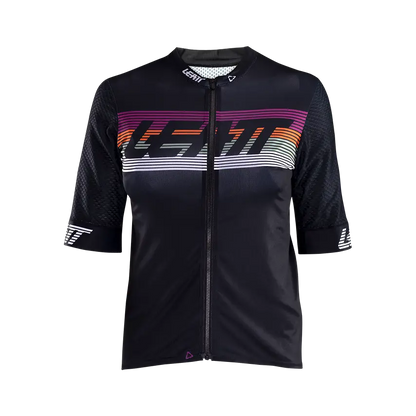 Leatt Endurance 6.0 Short Sleeve MTB Jersey - Womens - Black - 2024