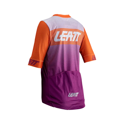 Leatt Endurance 6.0 Short Sleeve MTB Jersey - Womens - Purple - 2024