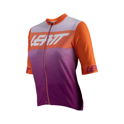 Leatt Endurance 6.0 Short Sleeve MTB Jersey - Womens - Purple - 2024