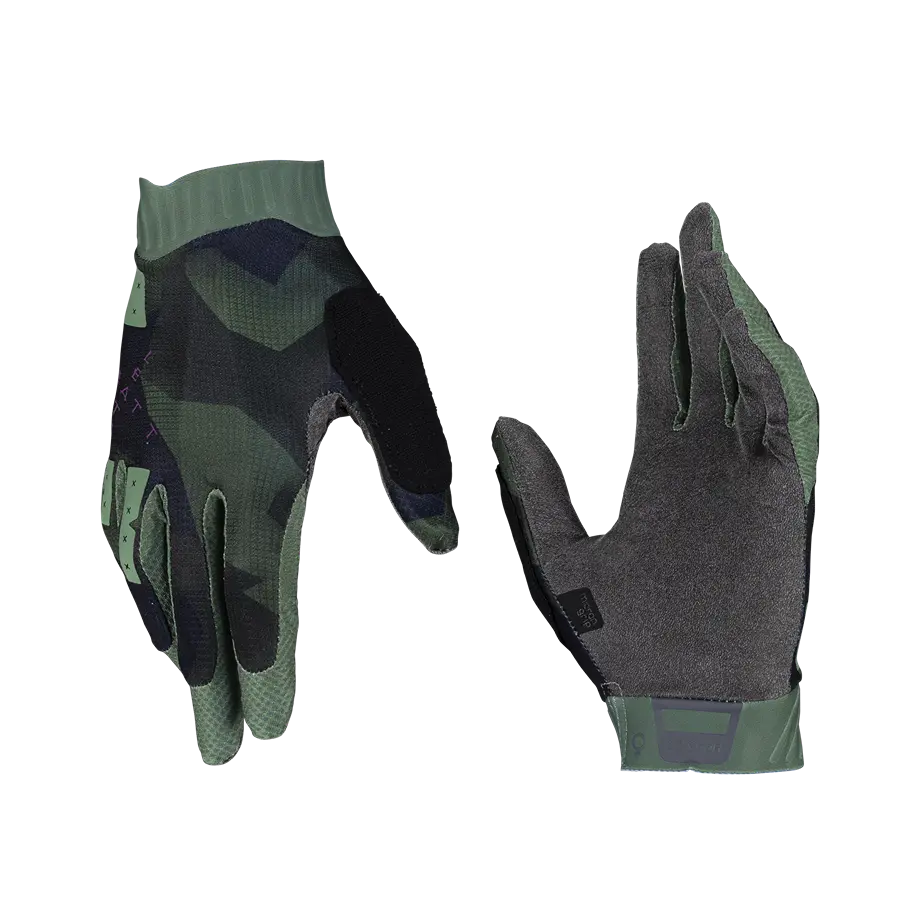 Leatt GripR 1.0 MTB Glove - Womens - Spinach - 2024