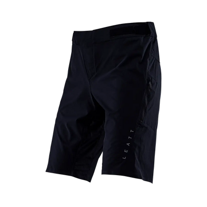 Leatt Trail 1.0 MTB Short - With Liner - Black - 2024