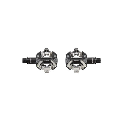 Look X-Track Clipless Gravel Pedals - Metallic Grey