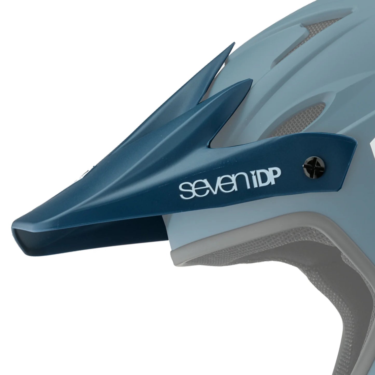 7 iDP M1 Helmet Visor - Blue-White