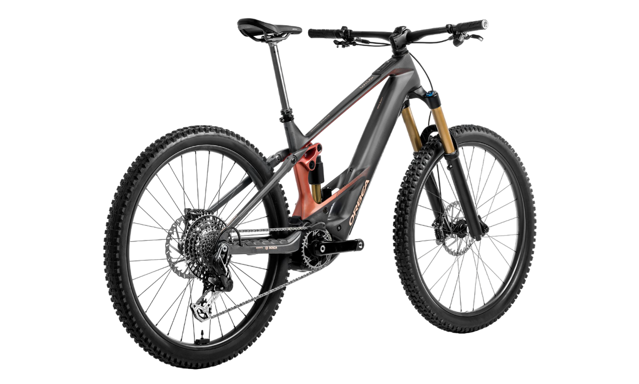 Orbea Wild M10 20mph - Diamond Carbon View-Mars Red - 2025