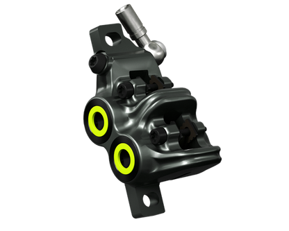 Magura MT7 PRO Disc Brake - Black-Yellow