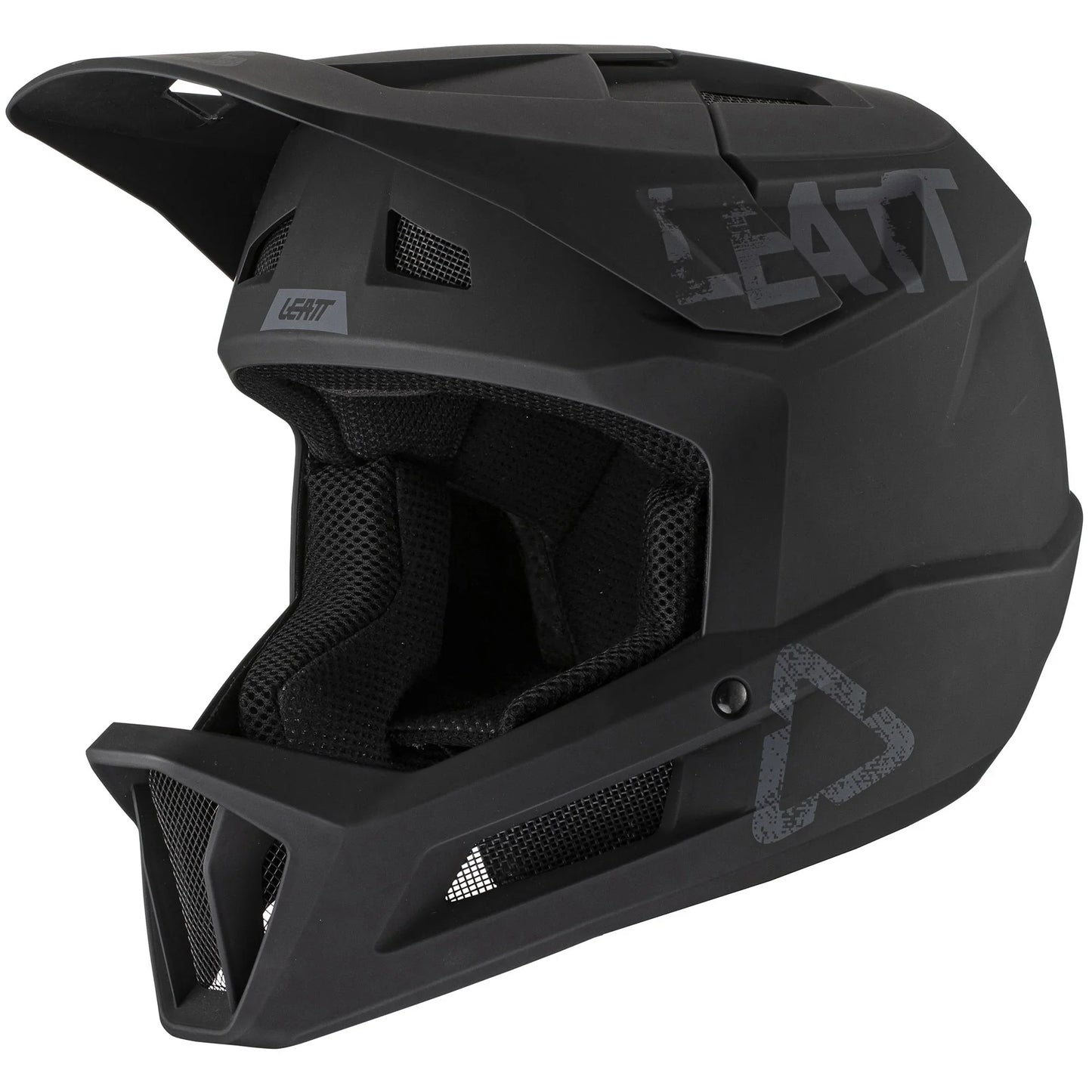 Leatt MTB 1.0 DH Full Face Helmet -  Black - Prior Season