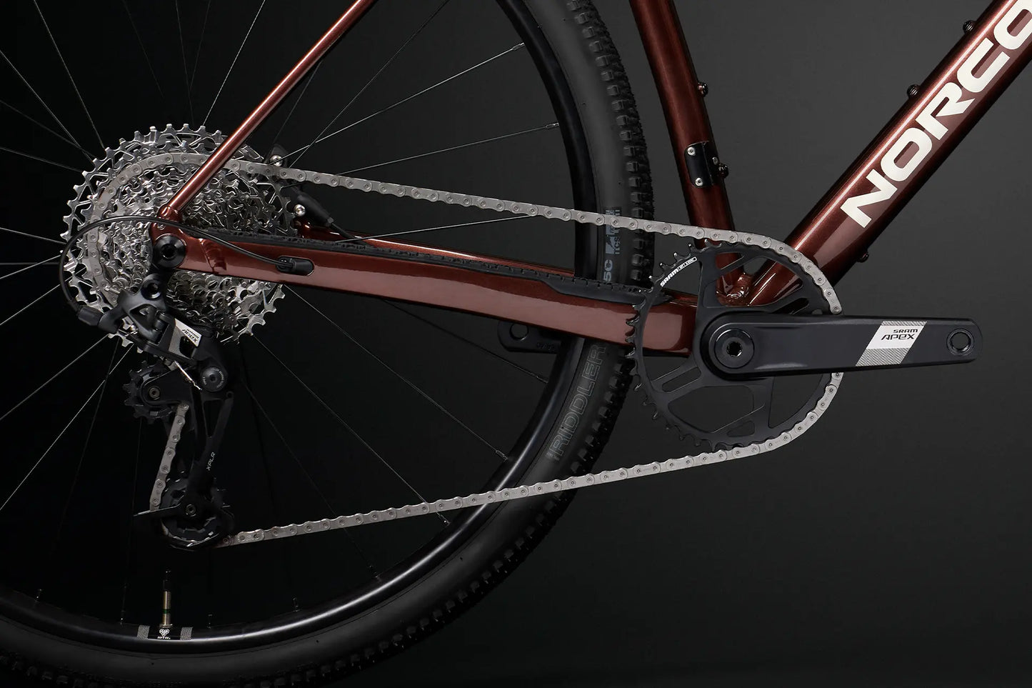 Norco Search A Apex XPLR 700c - Dark Maroon Red - 2027