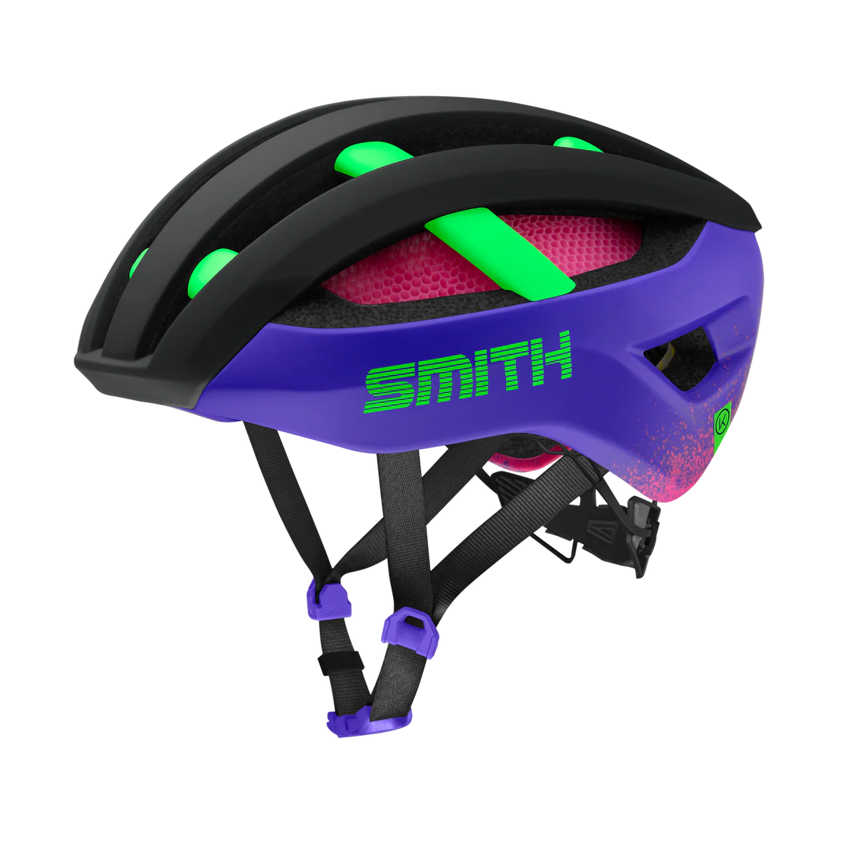 Smith Network MIPS Road Helmet - Matte Archive Flamingo
