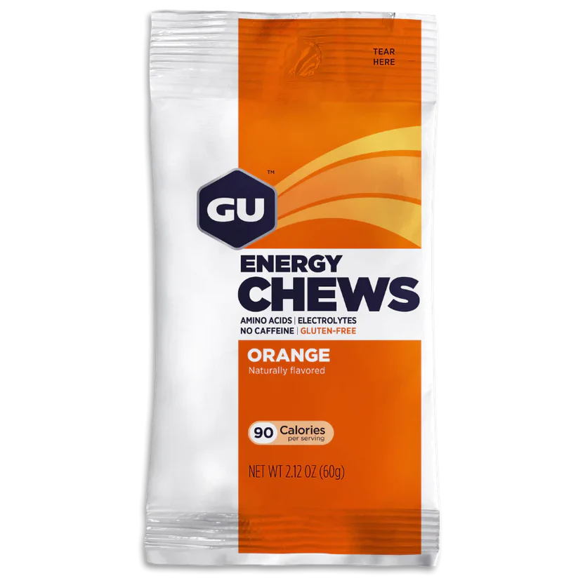 GU Energy Chews Double Serving Bag - Orange