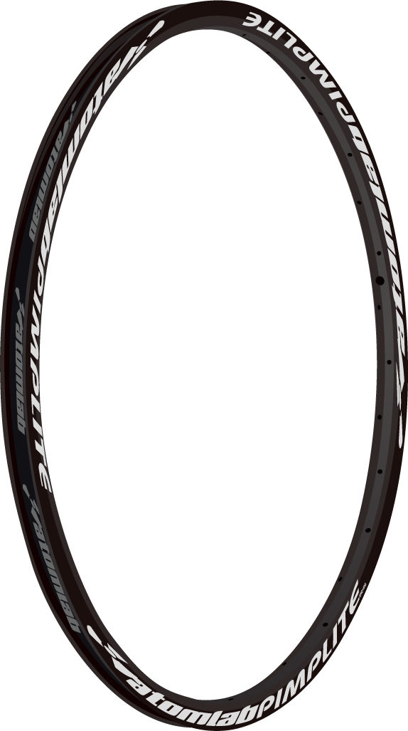 Atomlab Pimp Lite 26" MTB Rim - Black