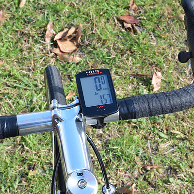 Cateye Padrone+ Bike Computer - Black