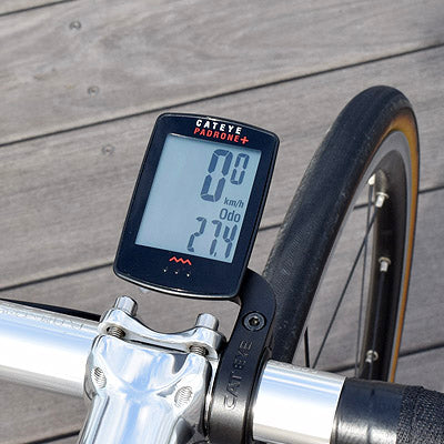Cateye Padrone+ Bike Computer - Black