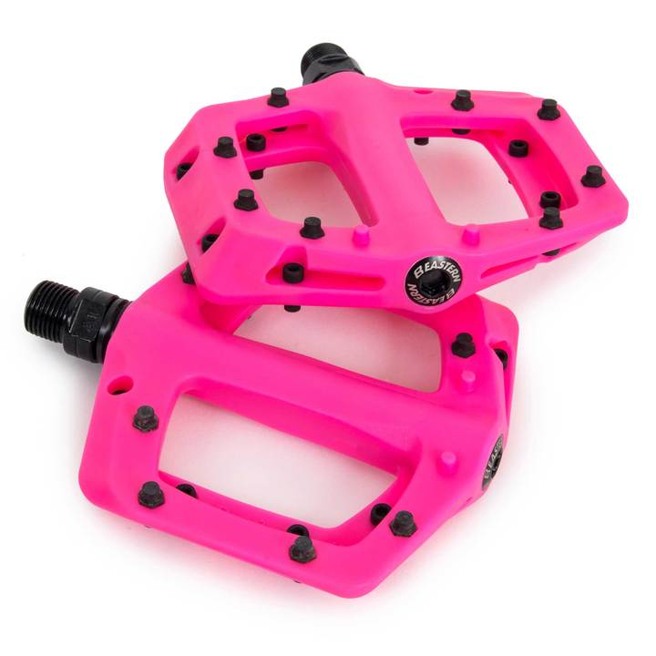 Eastern Linx MTB Flat Pedals - Pink Pink  