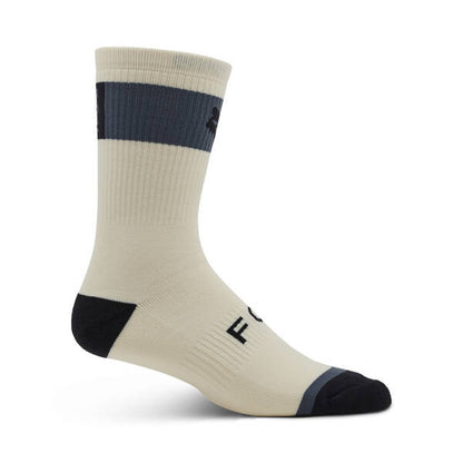 Fox Racing 8" Defend Winter Sock - Cream