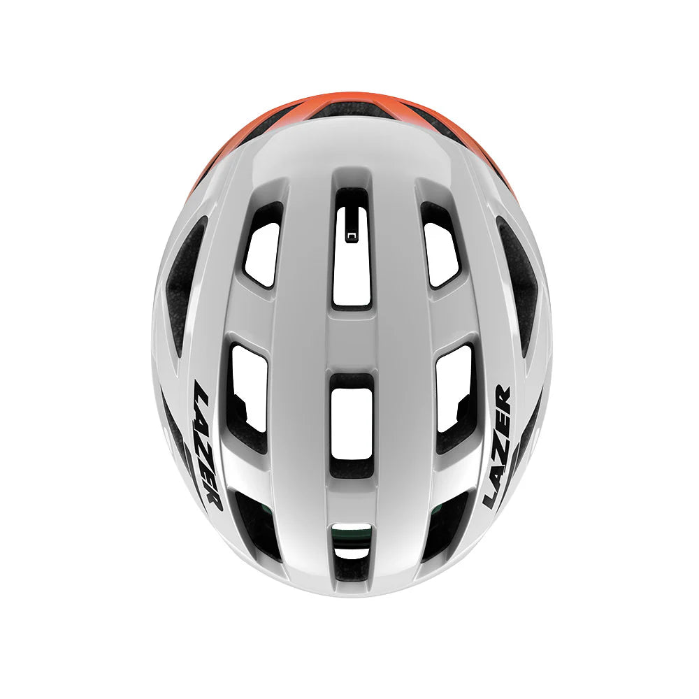 Lazer Tonic Kineticore Road/Gravel Helmet - White Orange