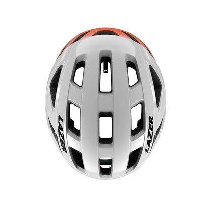 Lazer Tonic Kineticore Road/Gravel Helmet - White Orange
