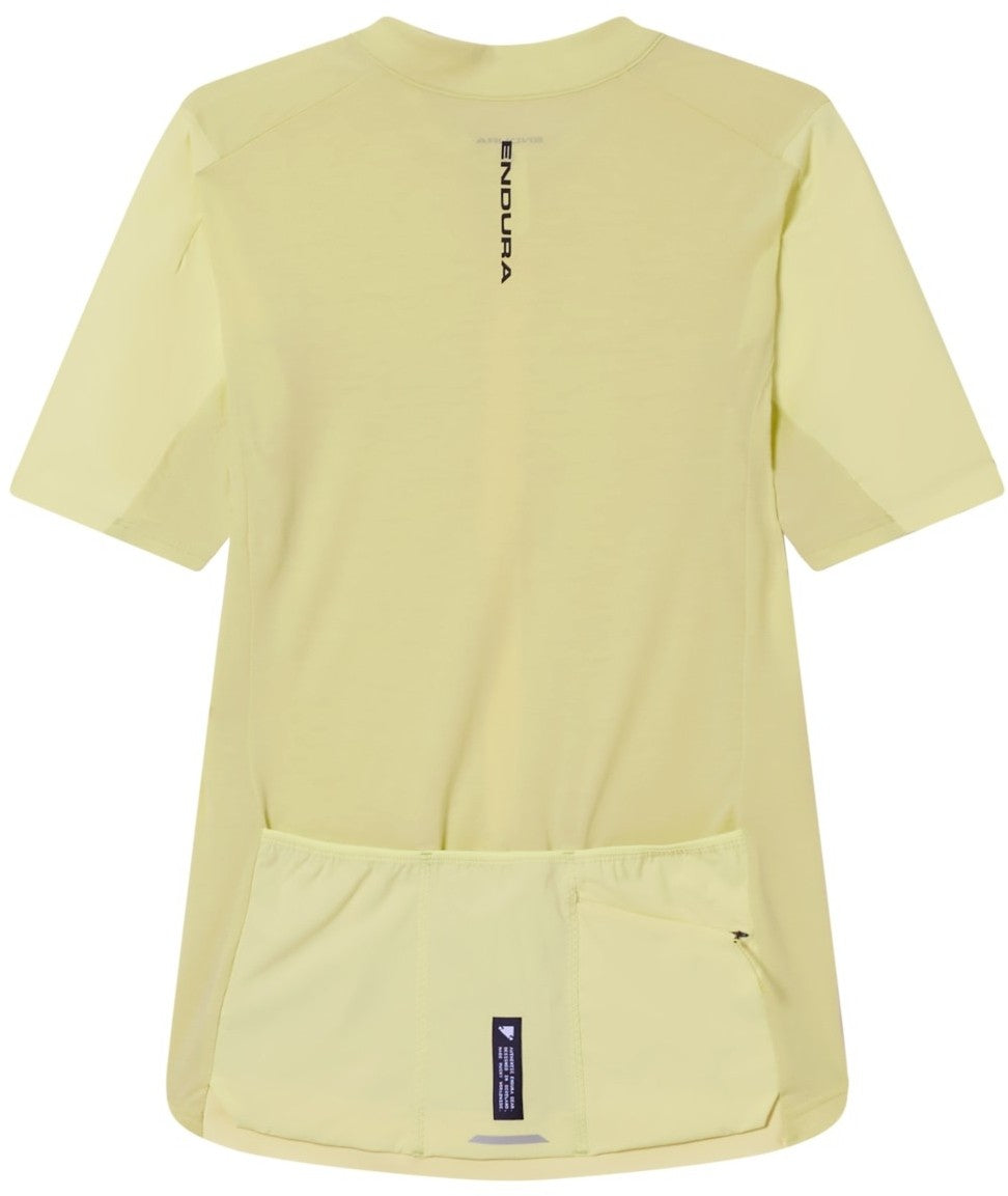 Endura AllTrack Ride Short Sleeve Road Jersey - Oil Seed