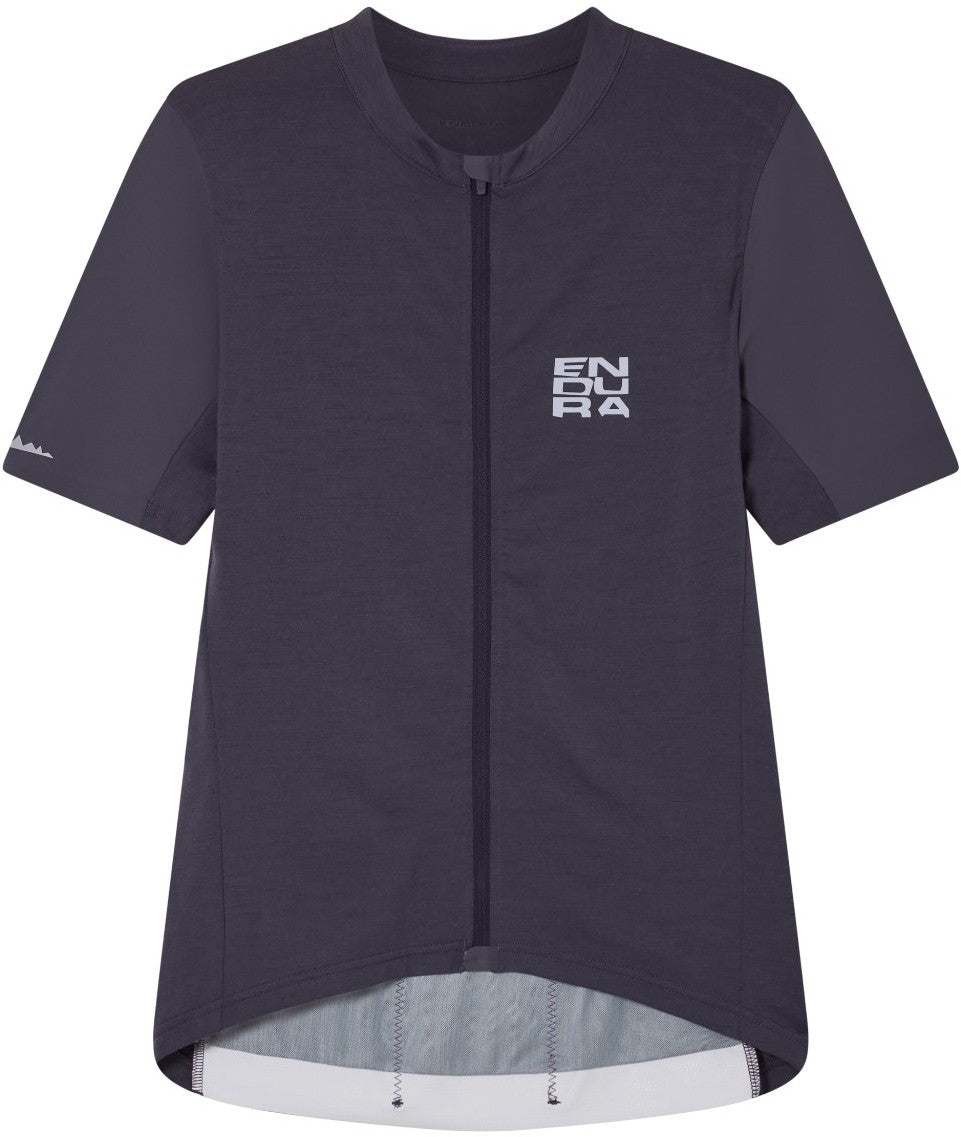 Endura AllTrack Ride Short Sleeve Road Jersey - Carbon Grey
