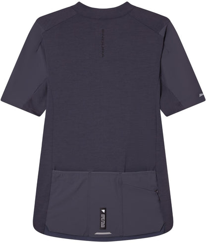 Endura AllTrack Ride Short Sleeve Road Jersey - Carbon Grey