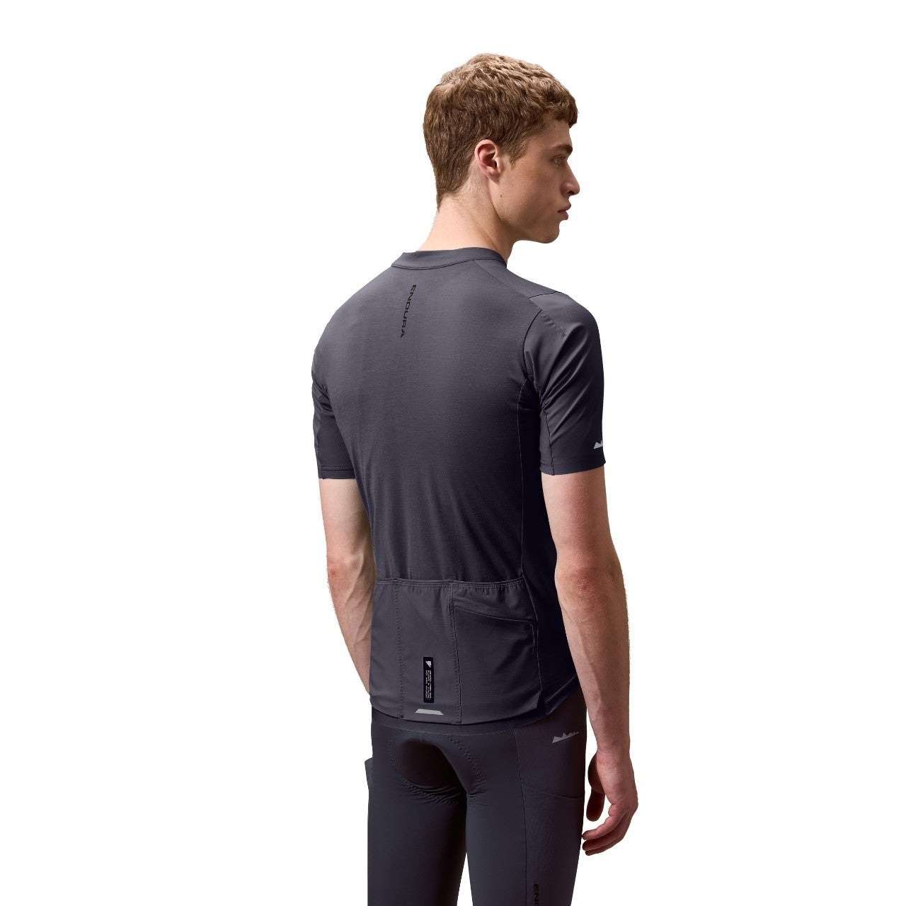 Endura AllTrack Ride Short Sleeve Road Jersey - Carbon Grey