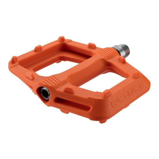 Race Face Ride Flat Pedals - Orange Orange  