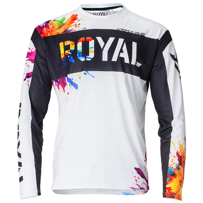Royal Apex Long Sleeve MTB Jersey - Limited Edition - Splatter