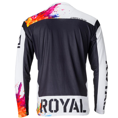 Royal Apex Long Sleeve MTB Jersey - Limited Edition - Splatter