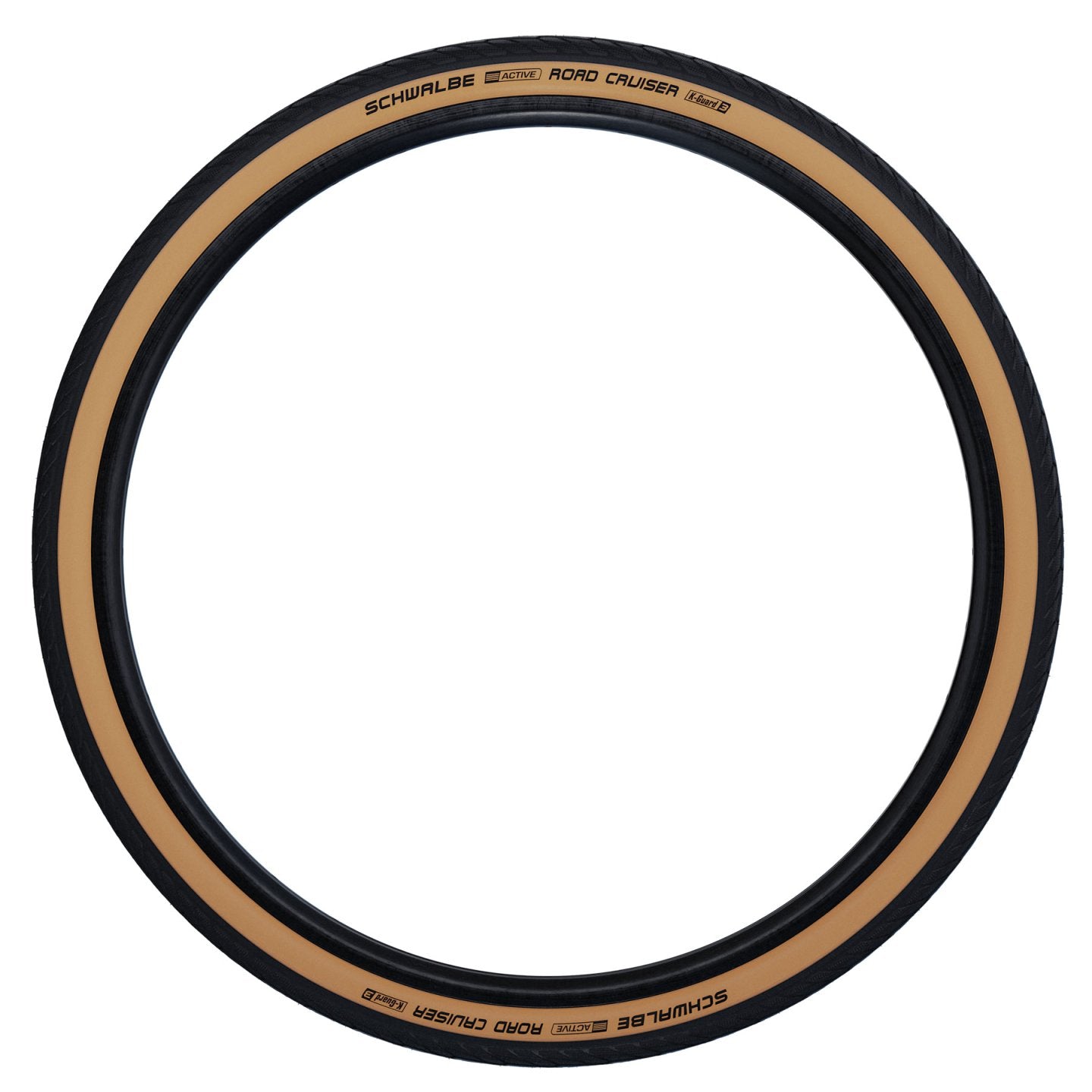 Schwalbe Road Cruiser 26" Wire Tire - K-Guard - Gumwall