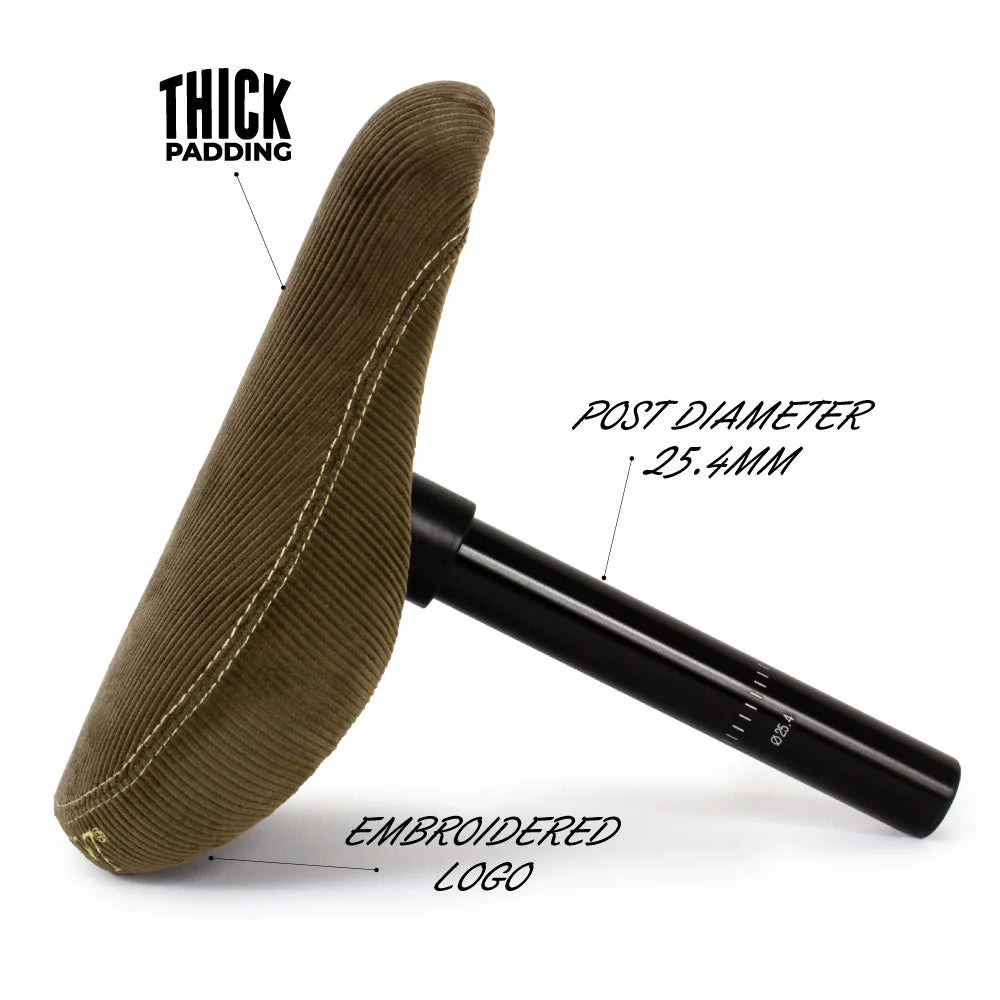 Eastern Pivotal Fat BMX Seat - Corduroy