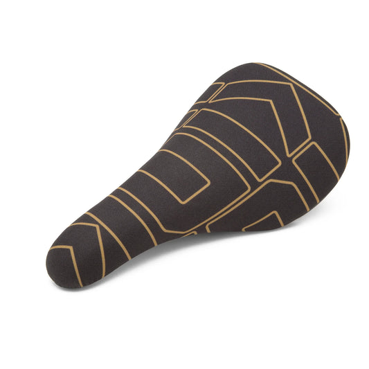Kink BMX Big Slim Stealth Seat - Black-Gold