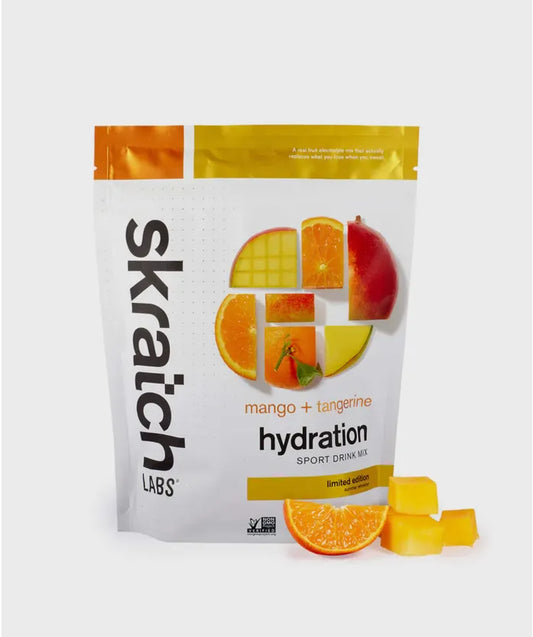 Skratch Labs Sport Hydration Mix - Mango with Caffeine