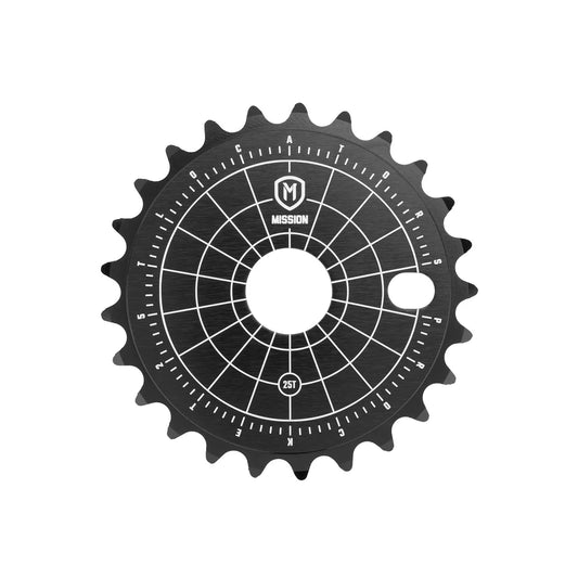 Mission Locator BMX Sprocket - Black