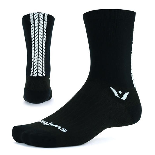 Swiftwick Vision Six Knobbies Sock - Black - 2020 Black Small 