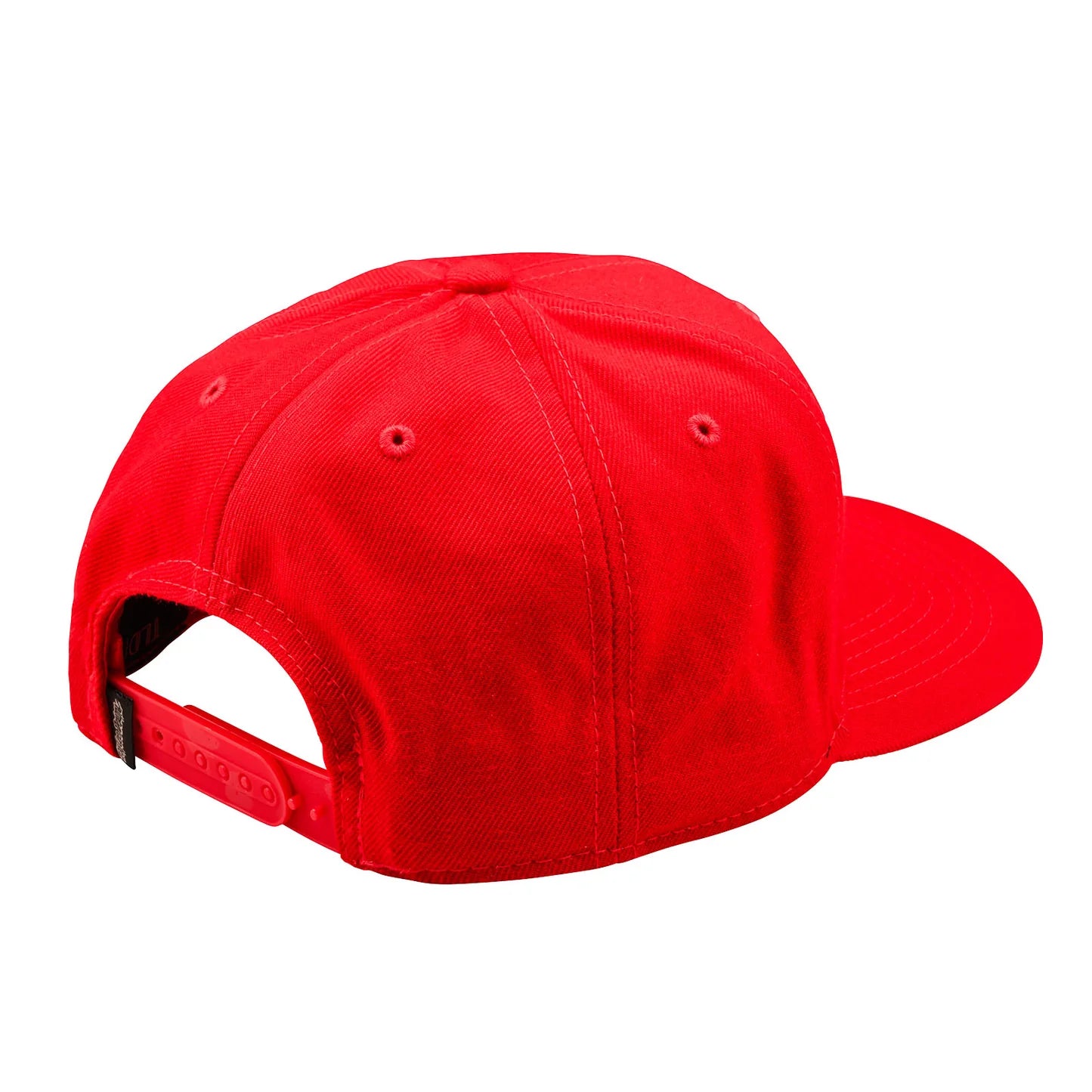 Troy Lee Designs Badge Curved Snapback Hat - Team Red