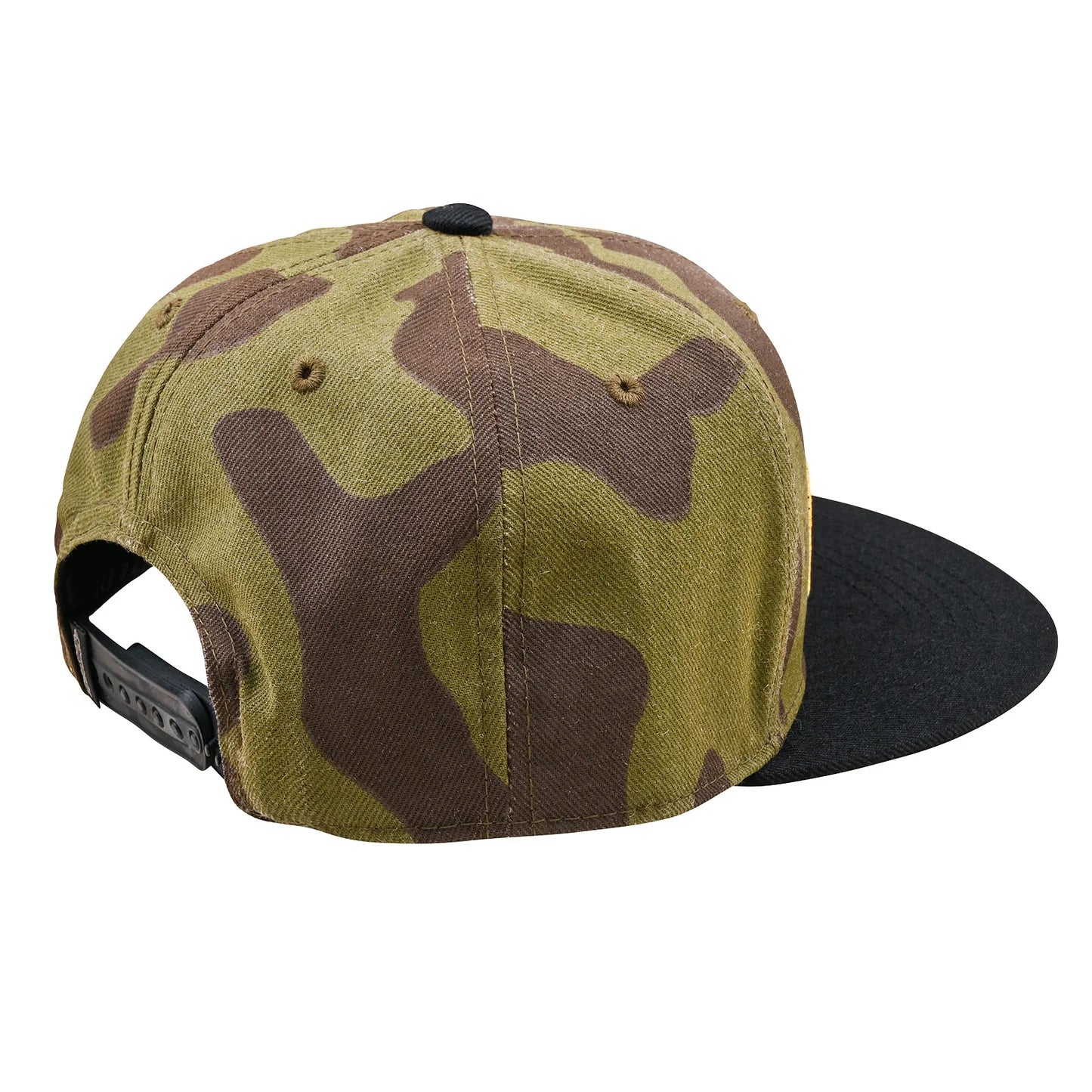 Troy Lee Designs Fade Out Flat Bill Snapback Hat - Olive Camo