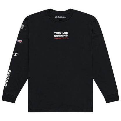 Troy Lee Designs Factory Long Sleeve Tee - Black